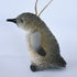 New Zealand Grey Penguin hanging ornament