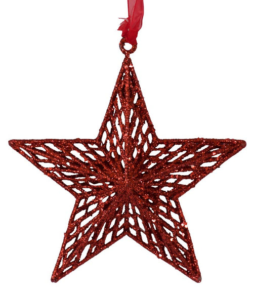 A red star decoration from Decorflowers.co.nz
