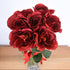 Rose Flower Bouquet - 7 heads full bud - Red