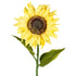 Close-up of single artificial sunflower from decorflowers.co.nz