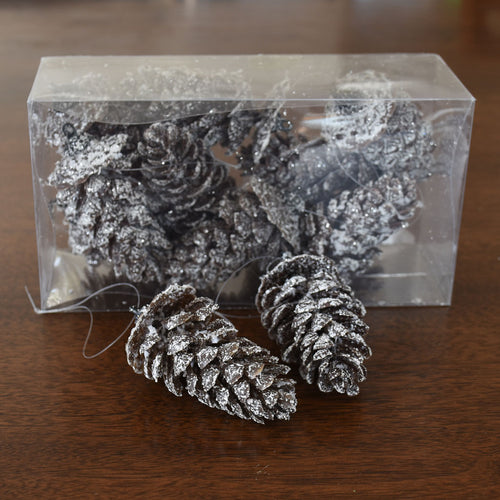 Artificial Christmas pine cones from Decorflowers.co.nz