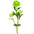 Lime-green artificial Buttercup flower from decorflowers.co.nz