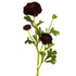 Wine artificial Buttercup flower from decorflowers.co.nz