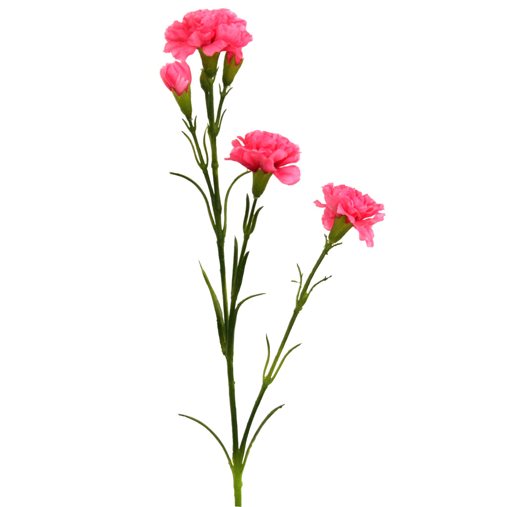 Pink artificial Carnation flower from decorflowers.co.nz