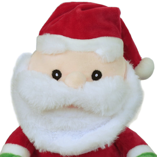Cuddly Toy Santa from ChristmasTreasures.co.nz