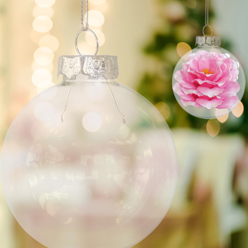 Glass Ball ornaments from Decorflowers.co.nz