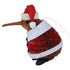 Kiwi decoration wearing Christmas Coat from Decorflowers.co.nz