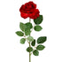 Artificial red rose in full bloom from decorflowers.co.nz