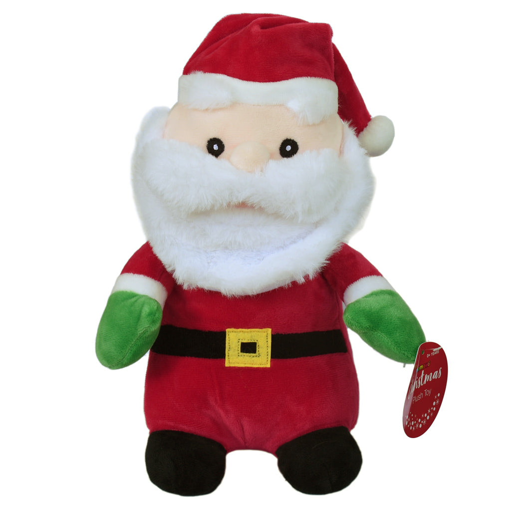 Santa Cuddly Toy from ChristmasTreasures.co.nz