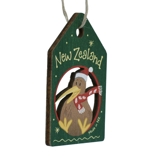 New Zealand Made Christmas Decoration - Kiwi