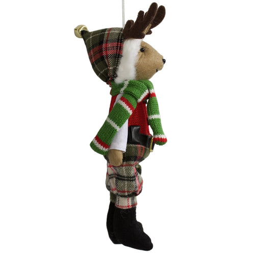 Reindeer Boy - Hanging Christmas Decoration
