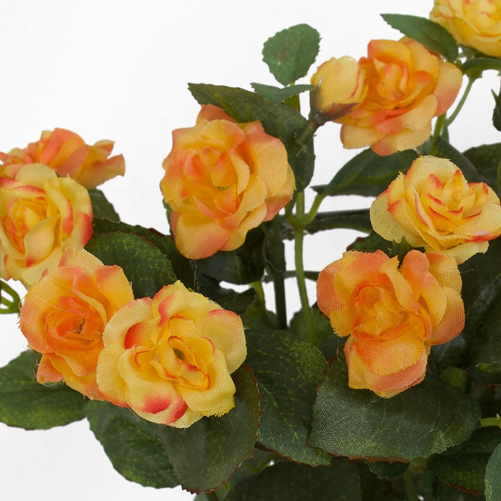Small artificial rose bush from Decorflowers.co.nz