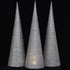 Lighted cone decorations from ChristmasTreasures.co.nz