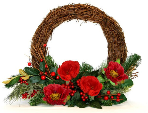 ANZAC Poppy Wreath from ChristmasTreasures.co.nz