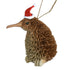 Kiwi - Natural fibre decoration with hat - Box Lot Deal (3)