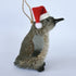 New Zealand Grey Penguin Christmas hanging ornament