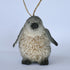 New Zealand Grey Penguin hanging ornament