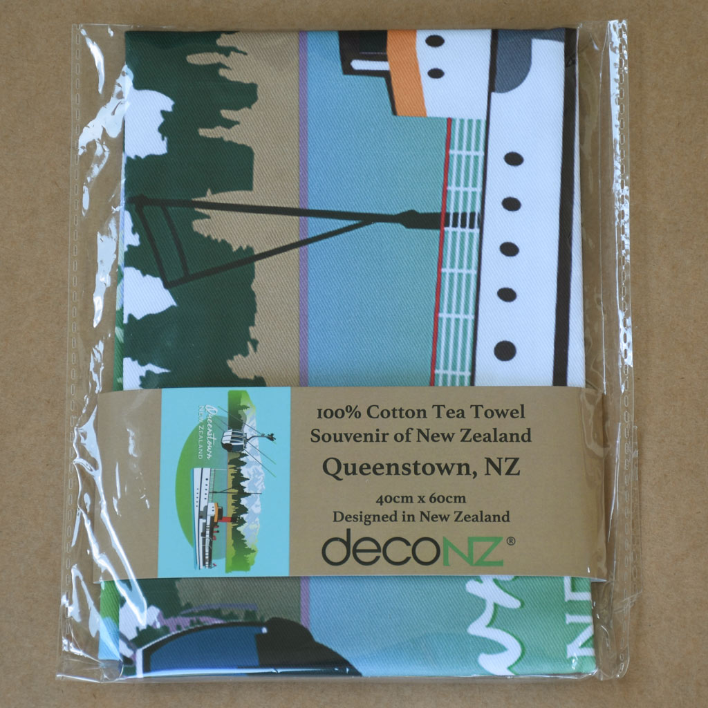 Tea Towel - Queenstown, New Zealand - Box Lot Deal (6)
