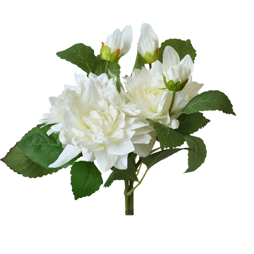 Dahlia Flower Bouquet - White