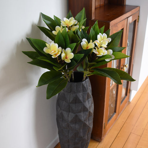 Frangipani faux flower - large size