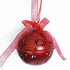 Ball Noel - Red Tin Christmas Decoration