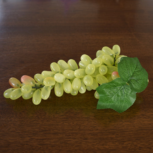 Artificial Grapes Green Fruit