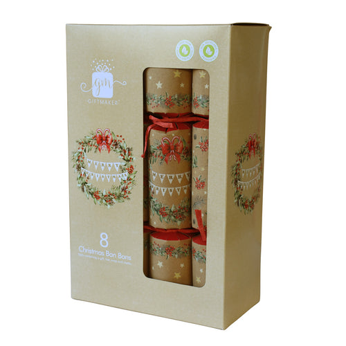 Crackers - Family Pack of 8 Kraft Paper Crackers
