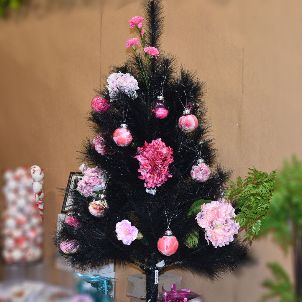 Christmas Tree - Artificial - NZ Pine 4ft / 120cm Black