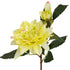 Close-up of artificial lemon cream Dahlia flower from decorflowers.co.nz 