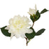 Close-up of artificial white Dahlia flower from decorflowers.co.nz 
