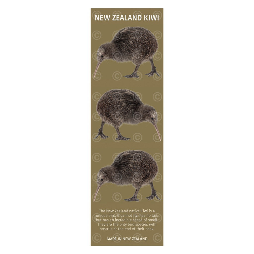 New Zealand souvenir bookmark Kiwi from Decorflowers.co.nz