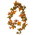 Maple Leaf Garland - Autumn Orange Gold - 183cm - Box Lot Deal (6)