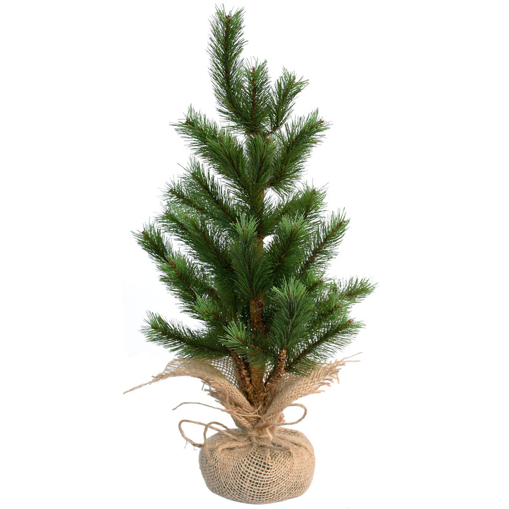 NZ Slim Line Spruce Christmas Tree - Green - 46cm