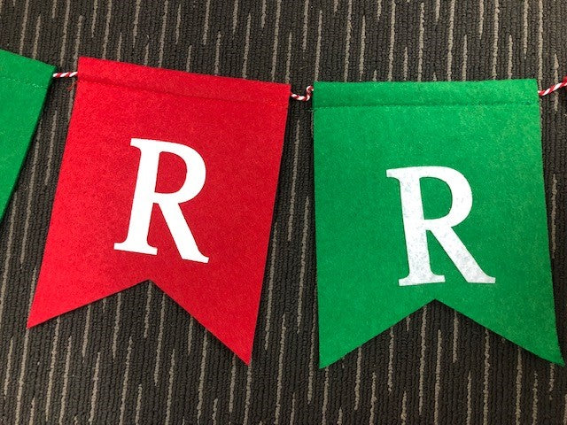 Christmas Bunting - "Merry Christmas"