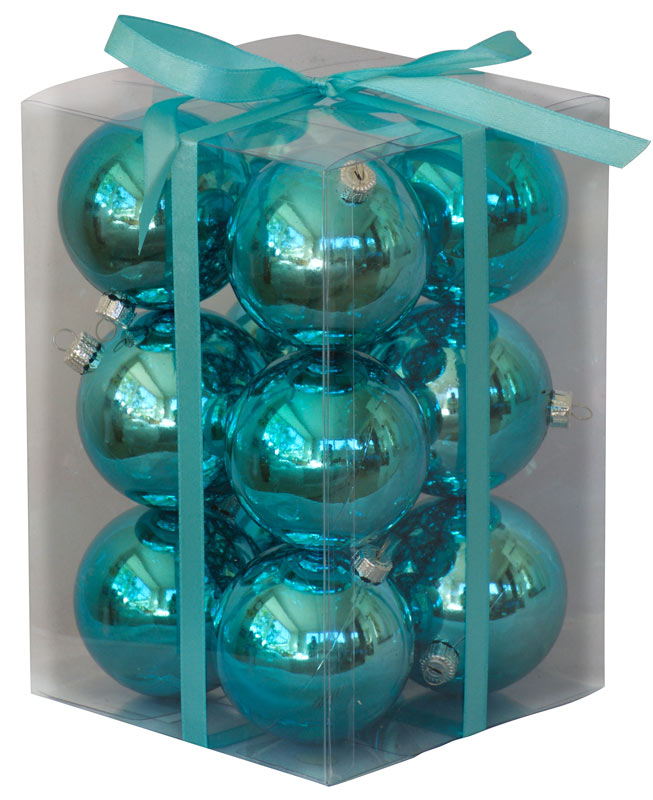 Shiny Balls - Aqua - 60mm