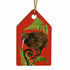 New Zealand Made Eco Christmas Decoration - Kiwi Red