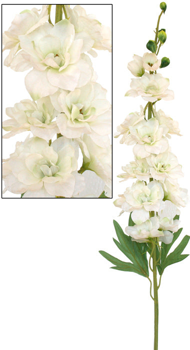 Delphinium Spray - White - Box Lot Deal (6)