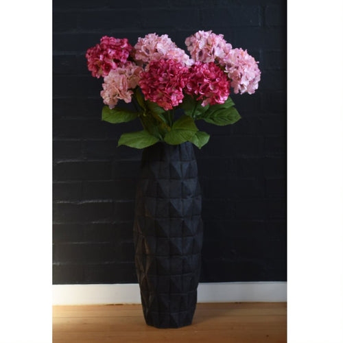 Hydrangea Flower Spray - Artificial - Cerise Pink