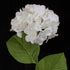 Artificial white hydrangea flower spray with round flower head from Decorflowers.co.nz