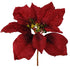 Poinsettia Pick - Red - 20cm
