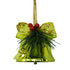 Christmas Bell with Pine & Bow - Green - Box Lot Deal (6)
