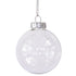 Glass Balls - 1 X Pack of 4 balls X 70mm
