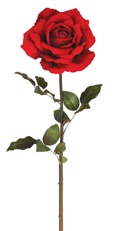 Large Red Velvet Rose from www.decorflowers.co.nz
