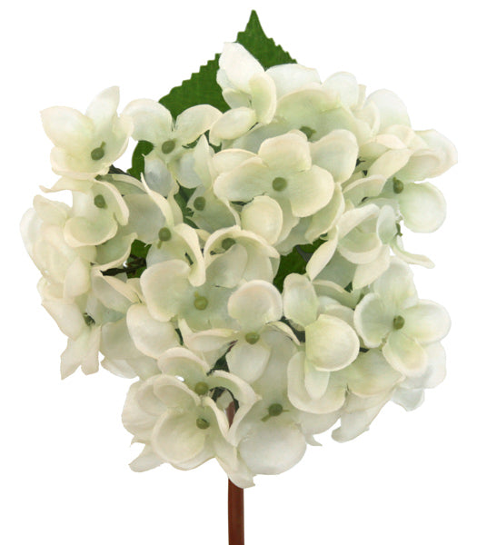 Hydrangea Pick - Cream Green