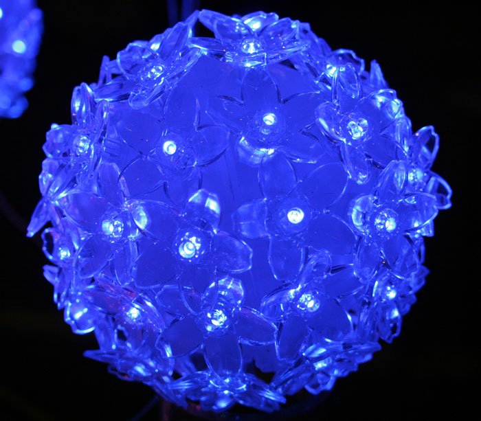 Flower Ball Light - Electric Blue ✰✰✰ HALF PRICE SPECIAL ✰✰✰