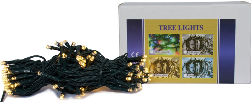 Christmas Tree - Busy Person - Artificial - NZ Pure Pine, 7.6ft Green - Complete with lights and decorations in Red / Gold