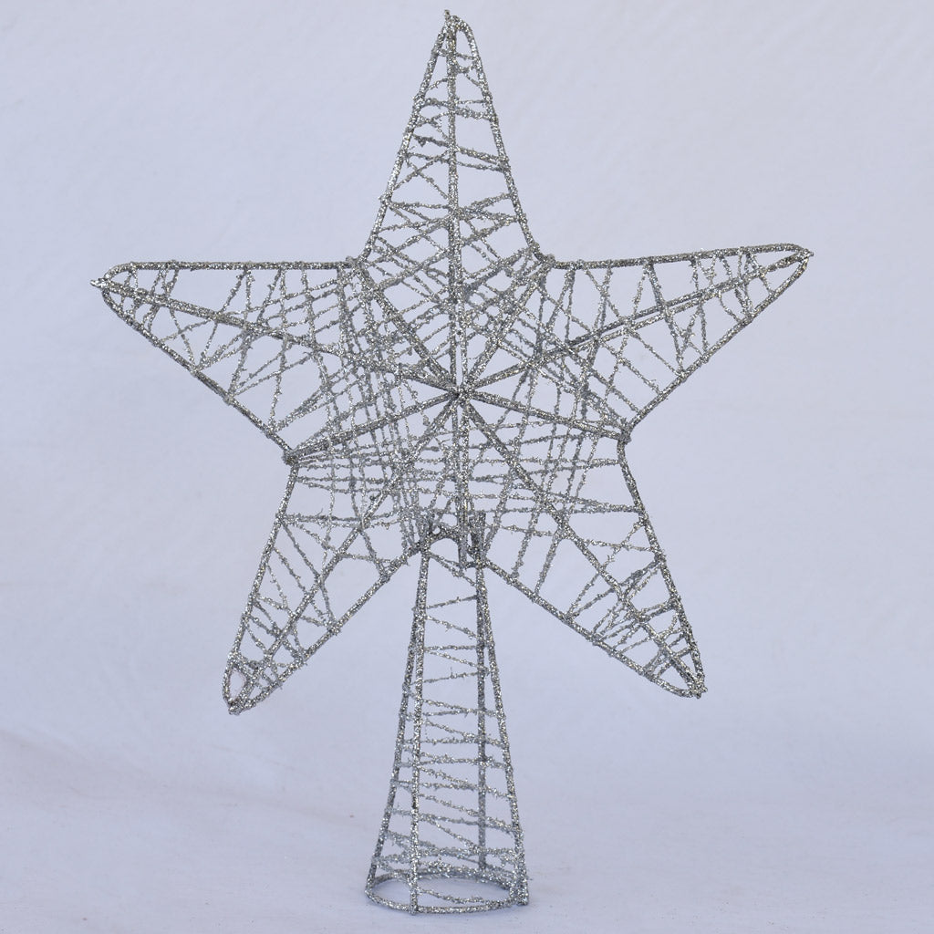 Tree Topper Star - Silver