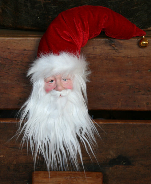 Santa's Head - Traditional Decoration IMPORTER'S CLEARANCE SPECIAL
