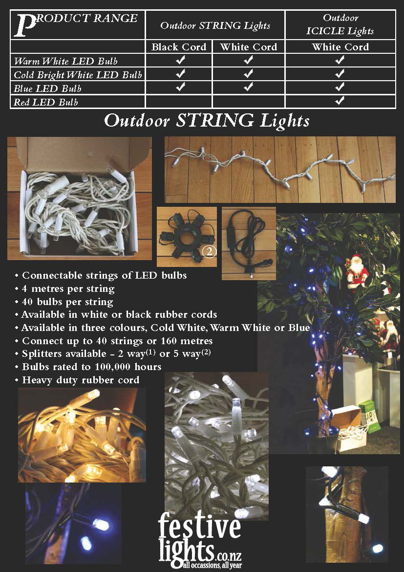 Fairy String Lights - Bright White ✰✰✰ CLEARANCE ✰✰✰